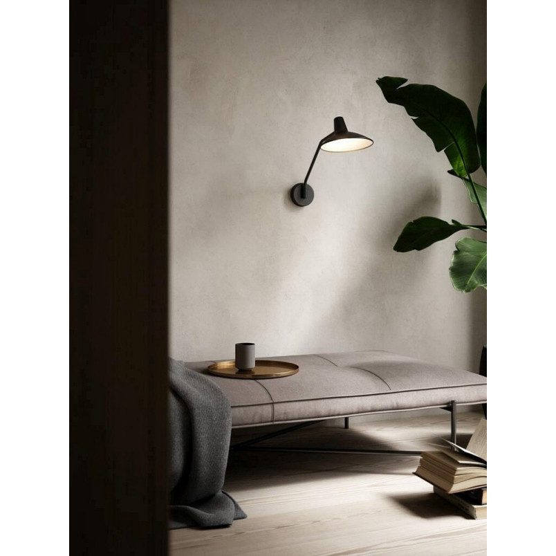 Kinkiet Loft Czarny Darci - Design For The People