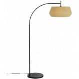 Lampa podłogowa łukowa beżowa Dicte | Nordlux