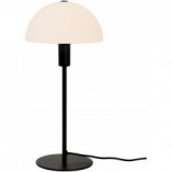 Lampa stołowa Ellen Nordlux | Szklany klosz, czarno-biała
