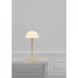Lampa stołowa Ellen Nordlux | Szkło opal / Mosiądz - Kup teraz!