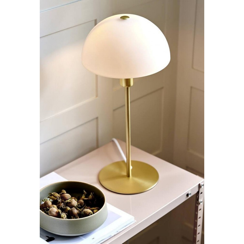 Lampa stołowa Ellen Nordlux | Szkło opal / Mosiądz - Kup teraz!