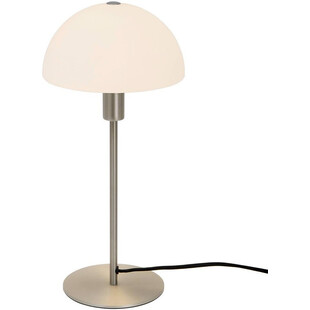 Lampa stołowa Nordlux Ellen - szklany klosz, stal szczotkowana