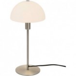 Lampa stołowa Nordlux Ellen - szklany klosz, stal szczotkowana