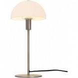 Lampa stołowa Nordlux Ellen - szklany klosz, stal szczotkowana
