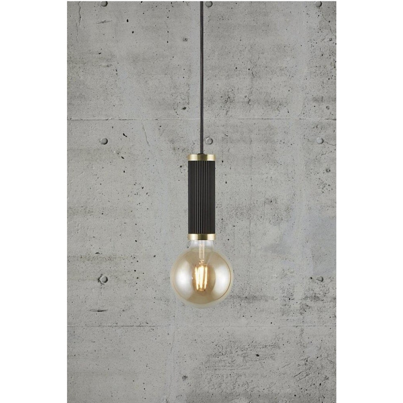 Lampa wisząca Galloway Nordlux - czarna, metalowa, E27
