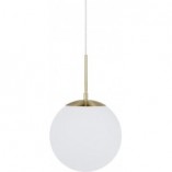 Lampa wisząca Grant Nordlux - Szkło biało-mosiężne | Sklep