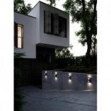 Kinkiet Nordlux Grip LED czarny - Nowoczesne oświetlenie elewacji