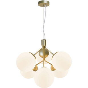 Lampa wisząca szklane kule glamour Ivona 62 mosiężna marki Nordlux
