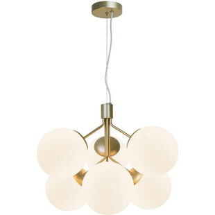 Lampa wisząca szklane kule glamour Ivona 62 mosiężna marki Nordlux