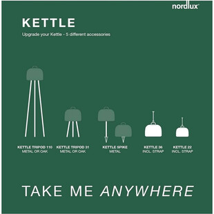 Lampa wisząca LED Nordlux Kettle | Oświetlenie Ogrodowe