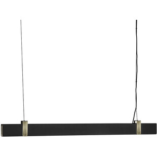 Lampa LED Lilt Nordlux | Nowoczesna lampa wisząca czarna 115cm
