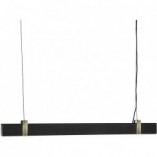 Lampa LED Lilt Nordlux | Nowoczesna lampa wisząca czarna 115cm