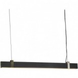 Lampa LED Lilt Nordlux | Nowoczesna lampa wisząca czarna 115cm