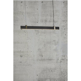 Lampa LED Lilt Nordlux | Nowoczesna lampa wisząca czarna 115cm