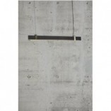 Lampa LED Lilt Nordlux | Nowoczesna lampa wisząca czarna 115cm