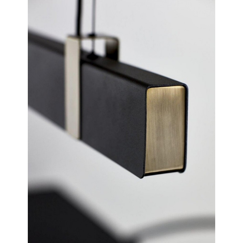 Lampa LED Lilt Nordlux | Nowoczesna lampa wisząca czarna 115cm