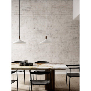 Lampa wisząca Nori - skandynawski design z drewnem | Design For The People