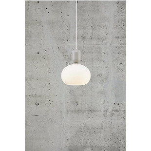 Lampa wisząca Nordlux Notti - szklana, szara, 20cm | Sklep z lampami