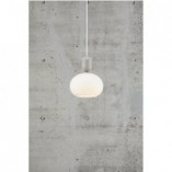Lampa wisząca Nordlux Notti - szklana, szara, 20cm | Sklep z lampami