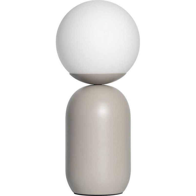 Lampa stołowa szklana Notti szara | Nordlux - Sklep