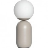 Lampa stołowa szklana Notti szara | Nordlux - Sklep
