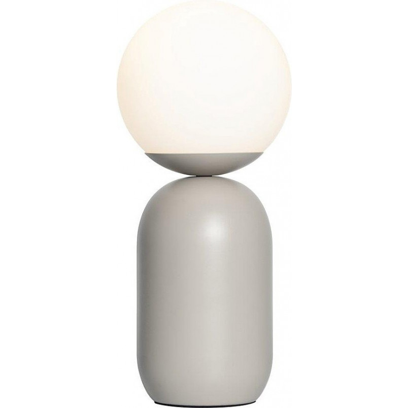 Lampa stołowa szklana Notti szara | Nordlux - Sklep