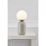 Lampa stołowa szklana Notti szara | Nordlux - Sklep