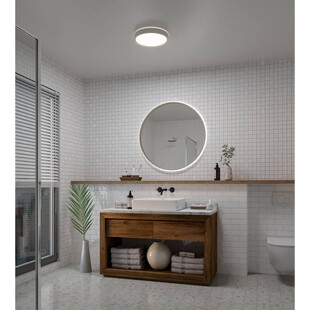 Plafon łazienkowy LED Noxy 35cm - Nordlux | Biały
