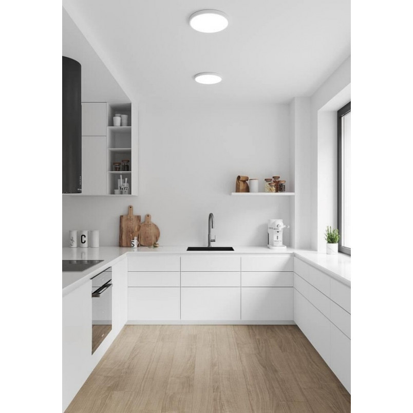 Plafon łazienkowy LED Nordlux Oja - Biały, IP54