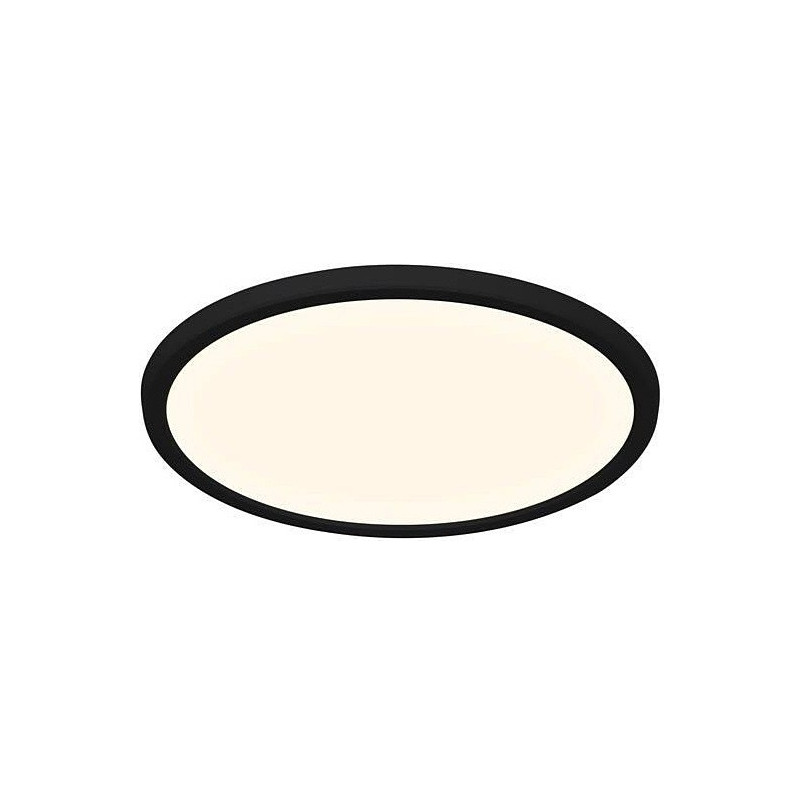 Plafon łazienkowy LED Nordlux Oja | Czarny, IP54