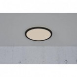 Plafon łazienkowy LED Nordlux Oja | Czarny, IP54