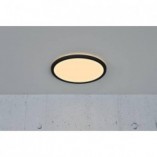 Plafon łazienkowy LED Nordlux Oja | Czarny, IP54
