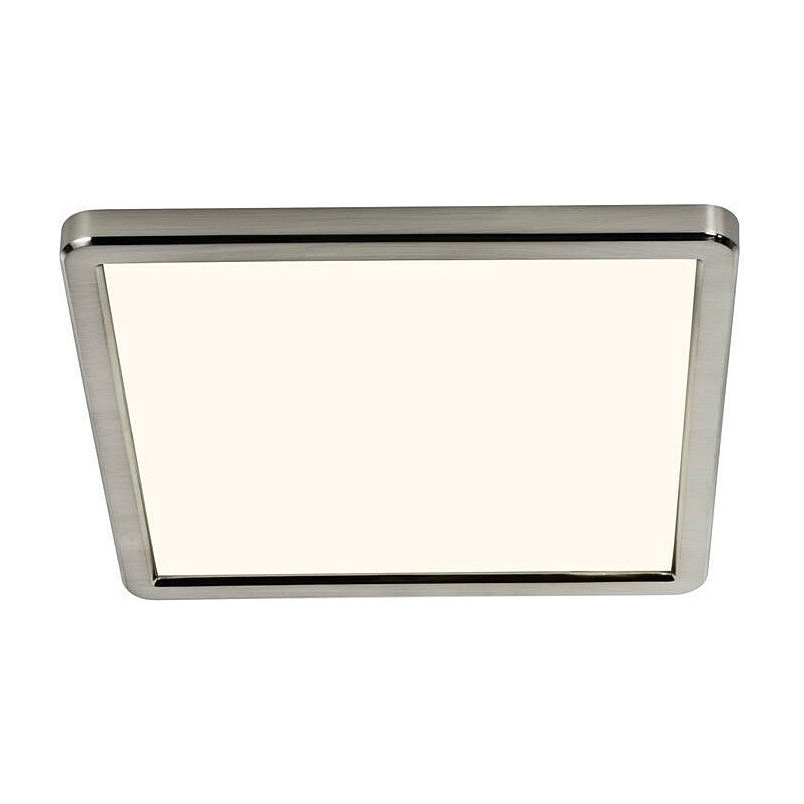 Plafon LED Nordlux Oja Square - 30cm, Nikiel | Sklep z Oświetleniem