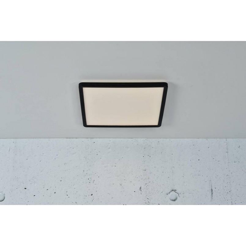 Plafon łazienkowy LED Nordlux Oja Square - czarny