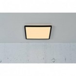Plafon łazienkowy LED Nordlux Oja Square - czarny