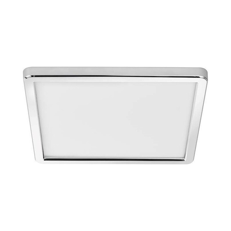 Plafon łazienkowy LED Nordlux Oja Square | Chrom, Ściemnianie