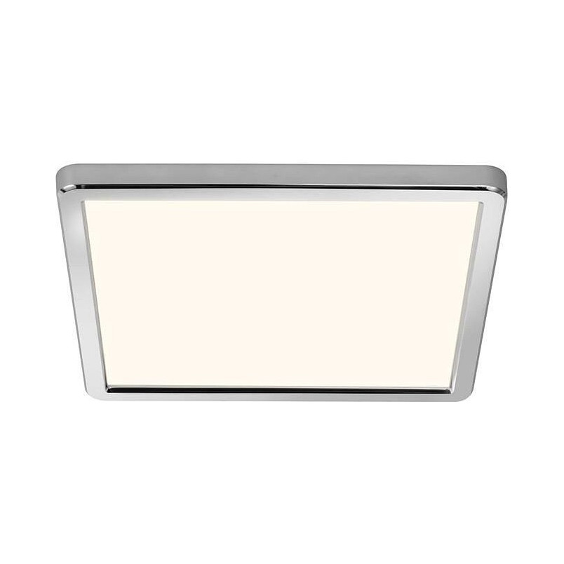 Plafon łazienkowy LED Nordlux Oja Square | Chrom, Ściemnianie