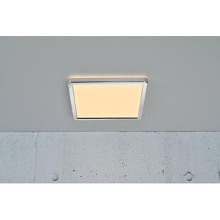 Plafon łazienkowy LED Nordlux Oja Square | Chrom, Ściemnianie