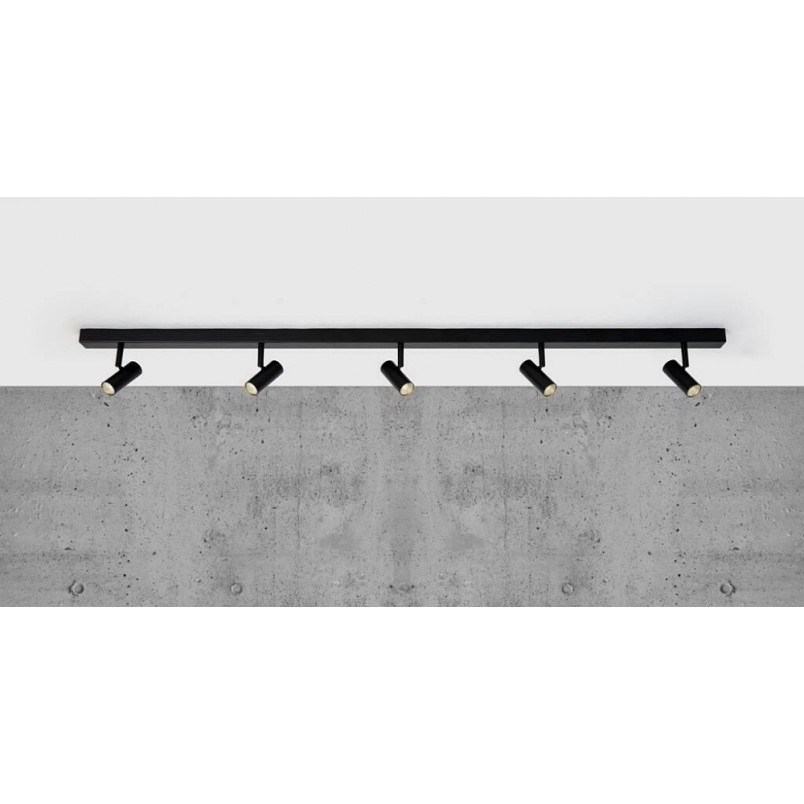 Reflektor sufitowy LED Omari V czarny | Nordlux