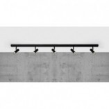 Reflektor sufitowy LED Omari V czarny | Nordlux