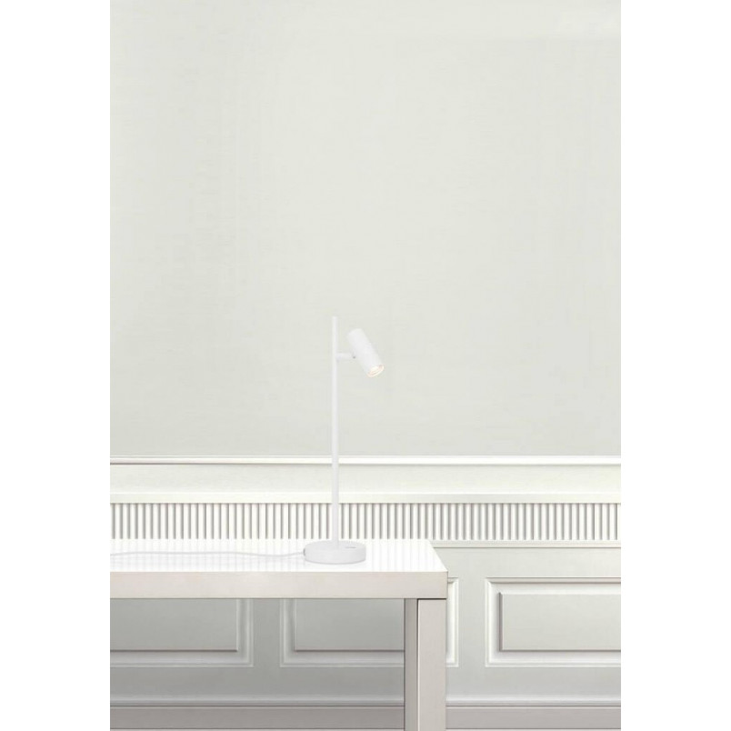Lampa biurkowa LED Omari biała Nordlux - Sklep z lampami