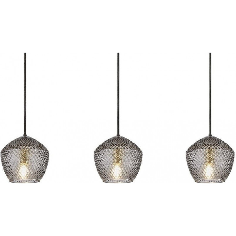 Lampa wisząca Orbiform Nordlux - Szkło dymione, Mosiądz | Sklep z lampami