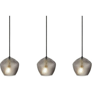 Lampa wisząca Orbiform Nordlux - Szkło dymione, Mosiądz | Sklep z lampami