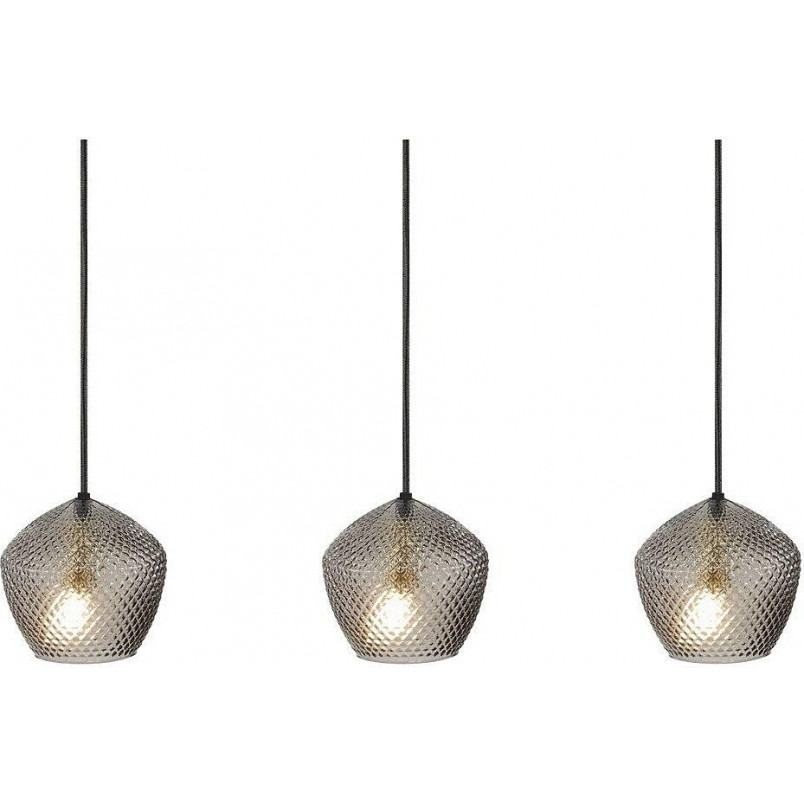 Lampa wisząca Orbiform Nordlux - Szkło dymione, Mosiądz | Sklep z lampami