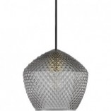 Lampa wisząca Orbiform Nordlux - Szkło dymione, mosiądz