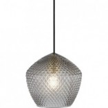 Lampa wisząca Orbiform Nordlux - Szkło dymione, mosiądz