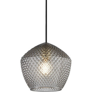 Lampa wisząca Orbiform Nordlux - Szkło dymione, mosiądz