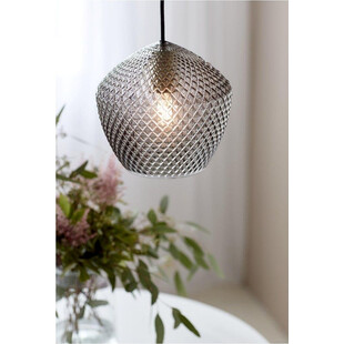 Lampa wisząca Orbiform Nordlux - Szkło dymione, mosiądz