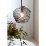 Lampa wisząca Orbiform Nordlux - Szkło dymione, mosiądz
