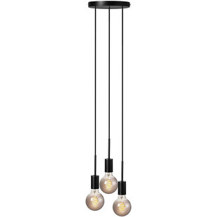 Lampa Wisząca Paco III Nordlux | Czarna, Loftowa